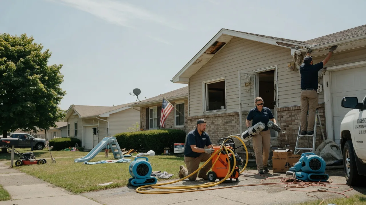 Water Damage Restoration in Saratoga, IN near me
